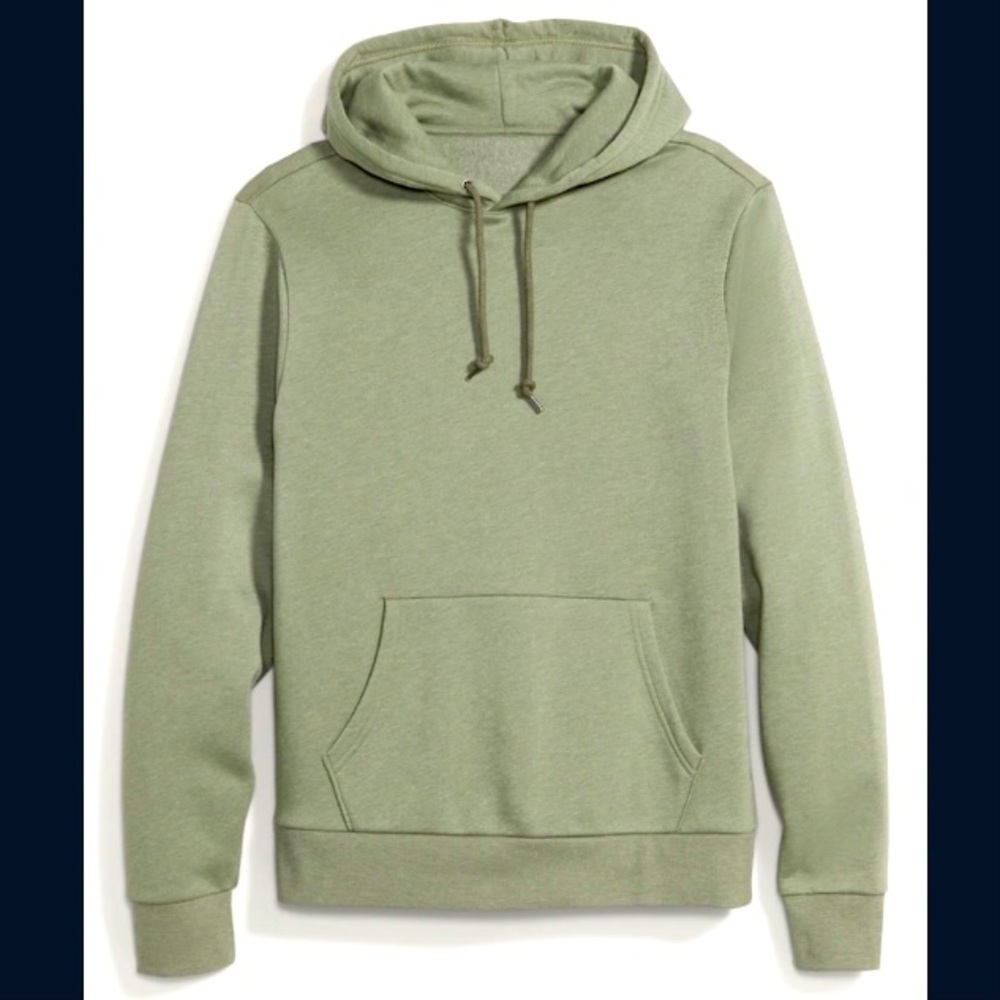 Gender Neutral Olive Pullover Hoodie